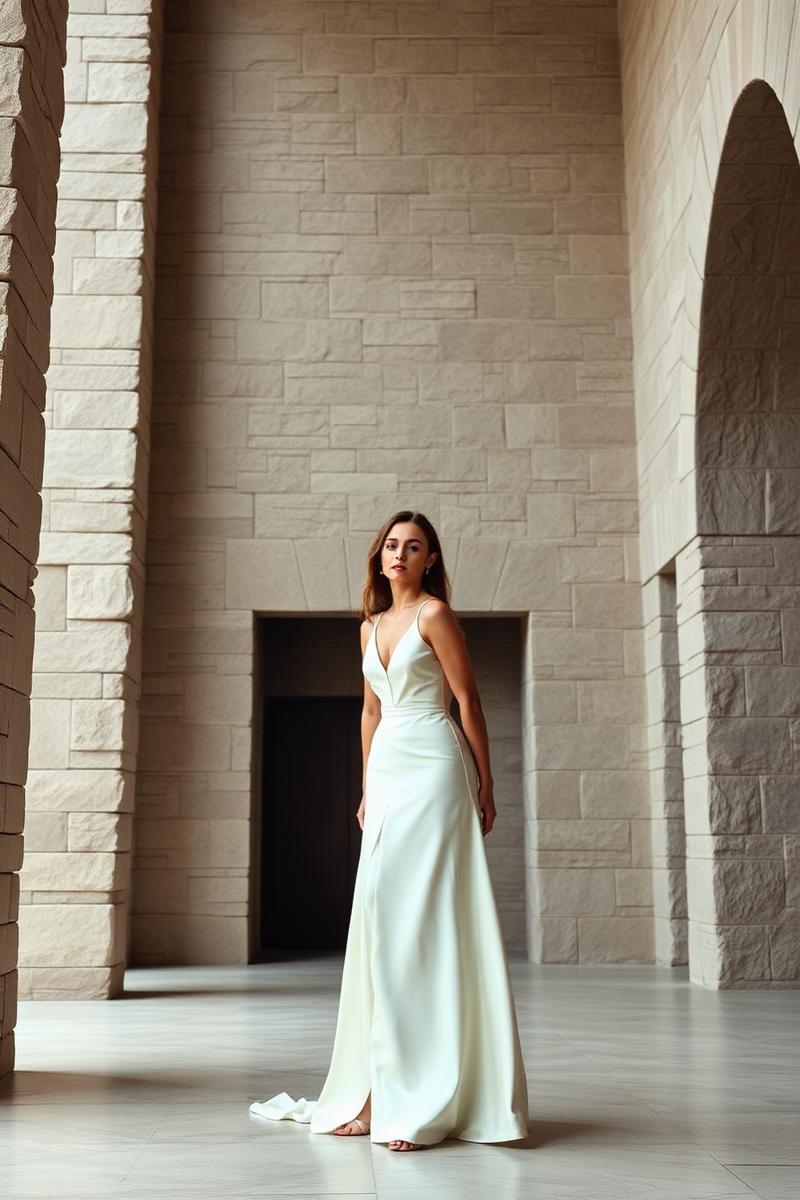 Silk Slip Gown